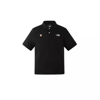 Рубашка поло мужская черная The North Face, черный