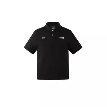 Рубашка поло мужская черная The North Face, черный