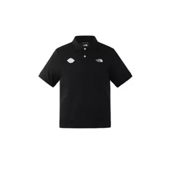 Рубашка поло мужская черная The North Face, черный