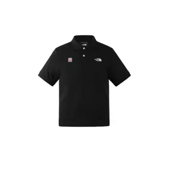 Рубашка поло мужская черная The North Face, черный
