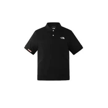 Рубашка поло мужская черная The North Face, черный