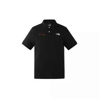 Рубашка поло мужская черная The North Face, черный