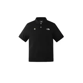Рубашка поло мужская черная The North Face, черный