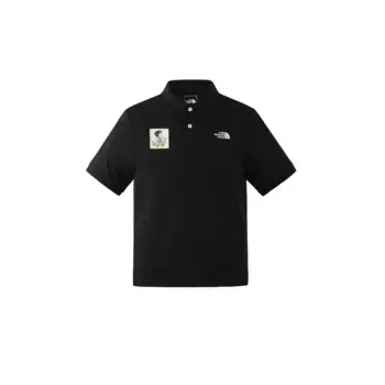 Рубашка поло мужская черная The North Face, черный