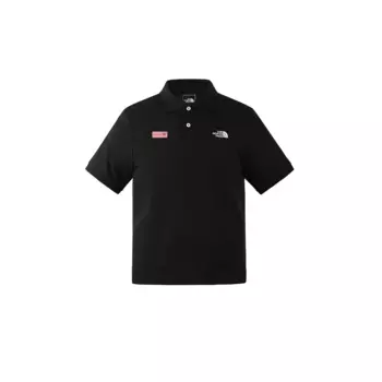 Рубашка поло мужская черная The North Face, черный