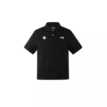 Рубашка поло мужская черная The North Face, черный