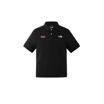 Рубашка поло мужская черная The North Face, черный