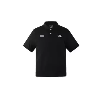 Рубашка поло мужская черная The North Face, черный