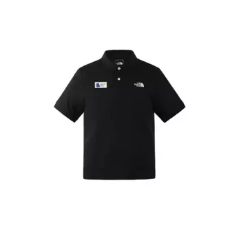 Рубашка поло мужская черная The North Face, черный