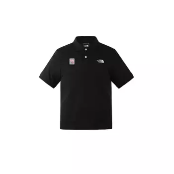 Рубашка поло мужская черная The North Face, черный