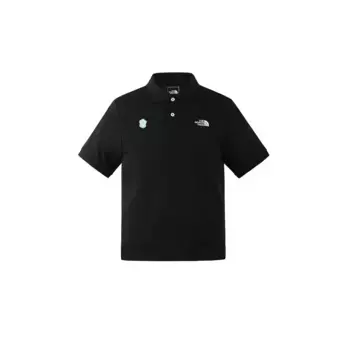 Рубашка поло мужская черная The North Face, черный