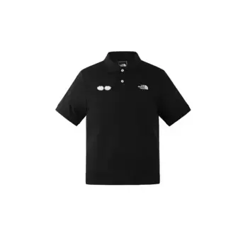 Рубашка поло мужская черная The North Face, черный