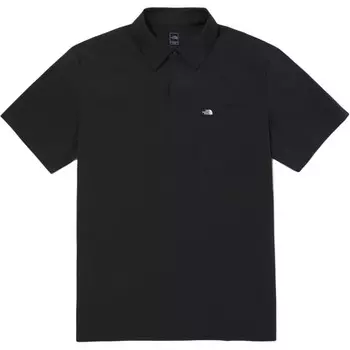 Рубашка поло мужская черная The North Face, черный