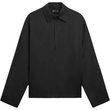 Рубашка поло мужская черная Zara, черный