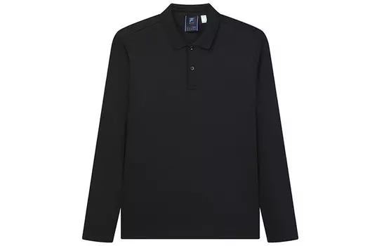Рубашка поло мужская, цвет черный как смоль Fila, черный