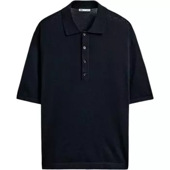 Рубашка поло мужская, цвет морской волны Zara, цвет Sea Blue