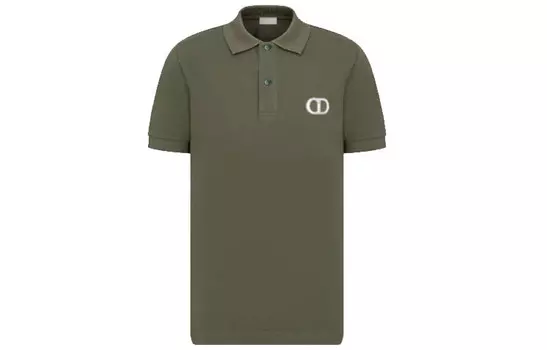 Рубашка поло мужская Dior, оливковый