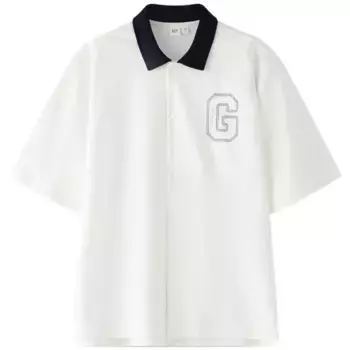 Рубашка поло мужская Gap, белый