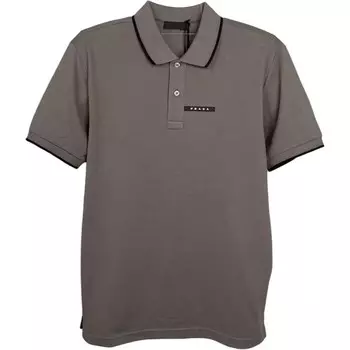 Рубашка поло мужская коричневая Prada, коричневый