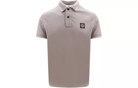 Рубашка поло мужская коричневая Stone Island, коричневый