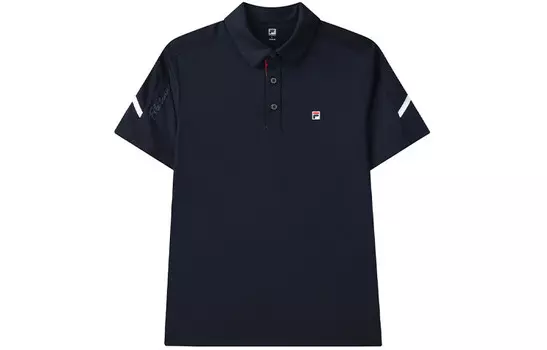 Рубашка поло мужская королевского синего цвета Fila, синий
