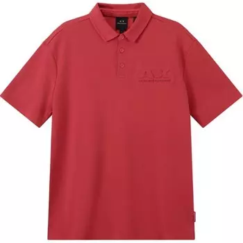 Рубашка поло мужская красная Armani Exchange, красный