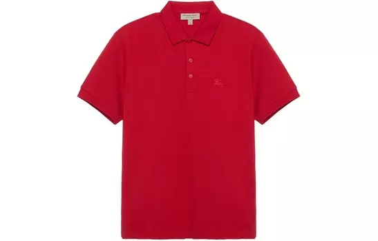 Рубашка поло мужская красная Burberry, красный
