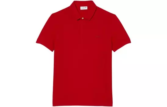 Рубашка поло мужская красная Lacoste, красный