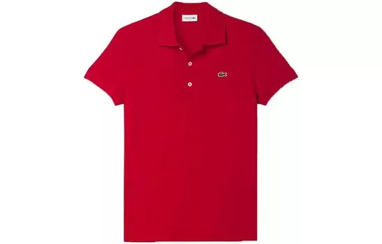Рубашка поло мужская красная Lacoste, красный