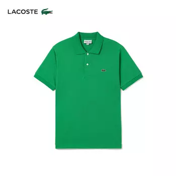 Рубашка-поло мужская Lacoste классическая, зеленый