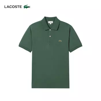 Рубашка-поло мужская Lacoste классическая, зеленый