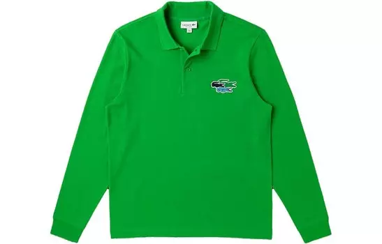 Рубашка поло мужская Lacoste, зеленый