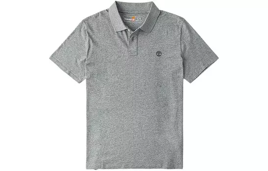 Рубашка поло мужская Medium Heather Grey Timberland, серый