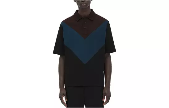 Рубашка поло мужская многоцветная Bottega Veneta, цвет Multicolor