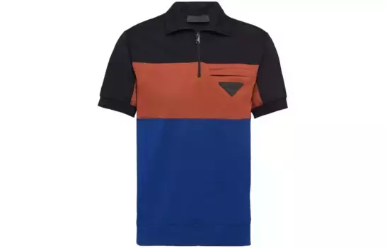Рубашка поло мужская многоцветная Prada, цвет Multicolor