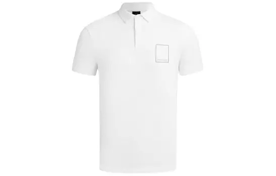 Рубашка поло мужская Off White Armani Exchange, кремовый