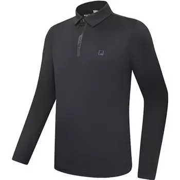 Рубашка поло мужская Pitch Black Fila, черный
