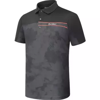 Рубашка поло мужская Pitch Black Fila, черный
