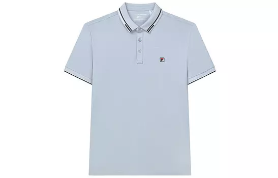 Рубашка поло мужская ярко-синяя Fila, синий