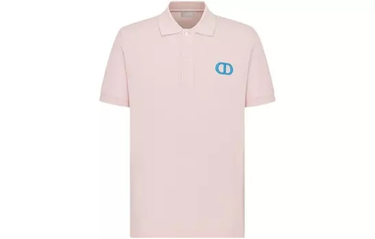 Рубашка поло мужская розовая Dior, розовый