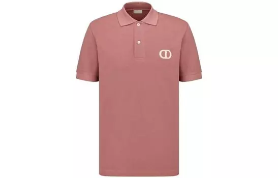 Рубашка поло мужская розовая Dior, светло-розовый