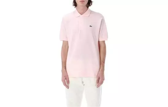 Рубашка поло мужская розовая Lacoste, розовый