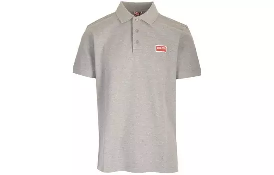 Рубашка поло мужская серая Kenzo, серый