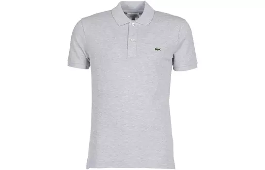 Рубашка поло мужская серая Lacoste, серый