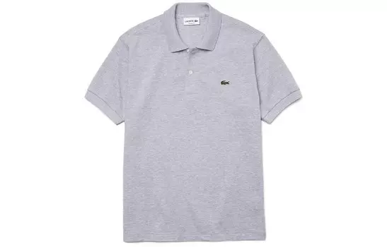 Рубашка поло мужская серая Lacoste, серый
