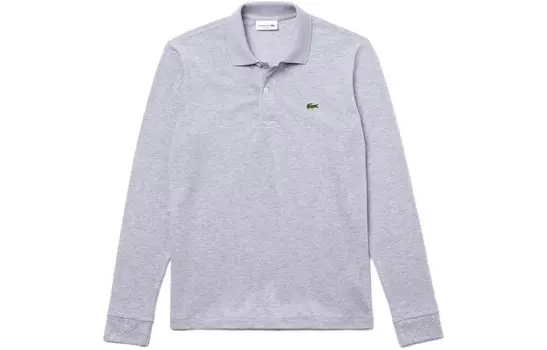 Рубашка поло мужская серая Lacoste, серый