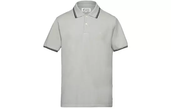 Рубашка поло мужская серая Maison Margiela, серый