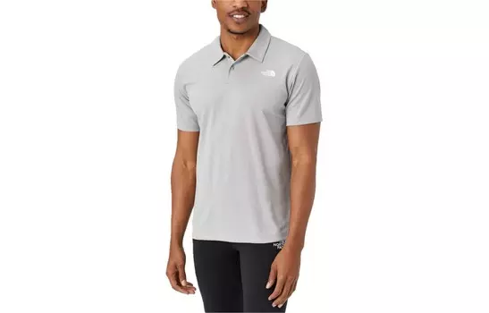 Рубашка поло мужская серая The North Face, серый