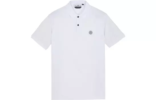 Рубашка поло мужская Stone Island, белый