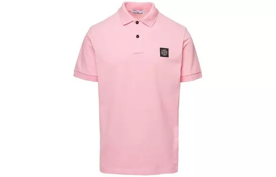 Рубашка поло мужская Stone Island, розовый